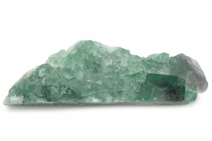 Green, Fluorescent, Cubic Fluorite Crystals - Madagascar #363389
